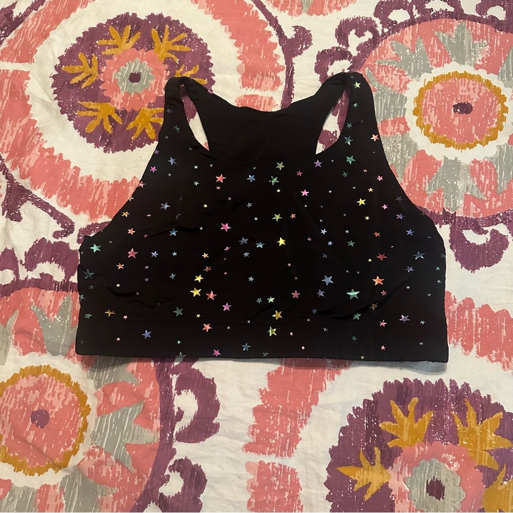 Terez star print sports bra
